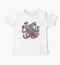 Camiseta para bebé Lindo Sharktopus