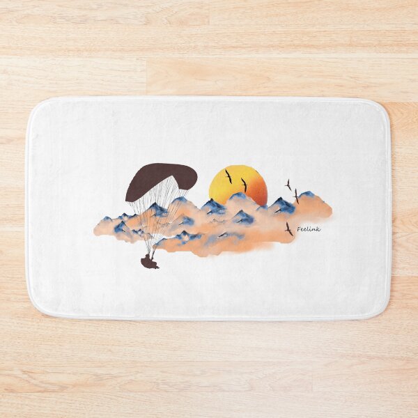 Item preview, Paragliding paraglider mountains sun designed and sold by DoraISI.