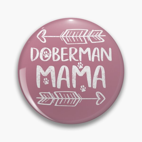 Artikelvorschau, Dobermann Mama Shirt Dobermann Liebhaber Besitzer Dobie Hund Mutter Geschenk entworfen und verkauft von KuznecovaDesign.