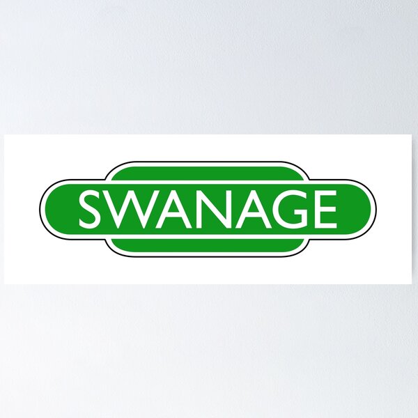 Item preview, Swanage designed and sold by Railway-Signs.