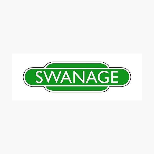 Item preview, Swanage designed and sold by Railway-Signs.