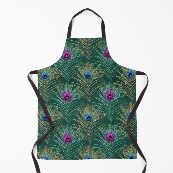 Item preview, Peacock Glitter Feather Pattern 03 designed and sold by AlokeDesigns.