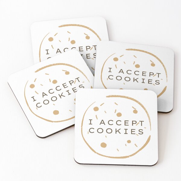 Item preview, I Accept Cookies Funny Web Developer Pun designed and sold by A. P..