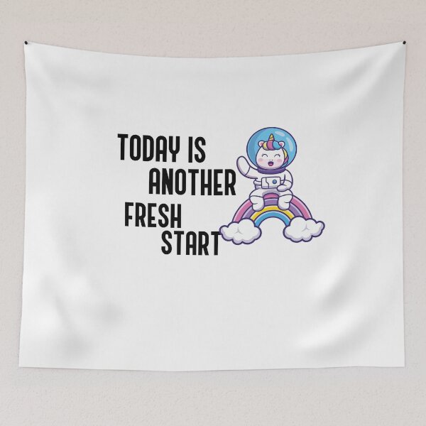 Item preview, TODAY IS ANOTHER FRESH START designed and sold by Heddar Badreddine.