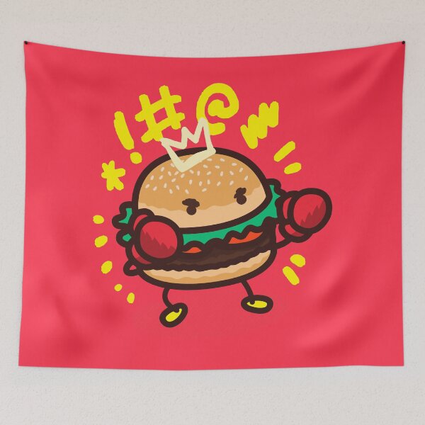 Item preview, Fighting Burger designed and sold by dangerhuskie.