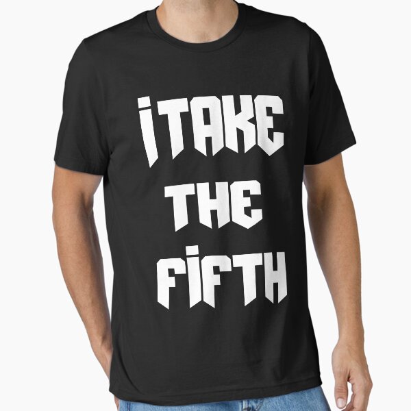 Item preview, I take the fifth T-shirt, constitutional right designed and sold by siimpple.