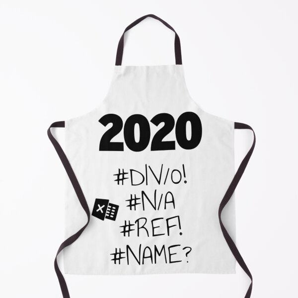 Item preview, 2020 Funny Excel Errors - Worst Year designed and sold by AnalystCave.