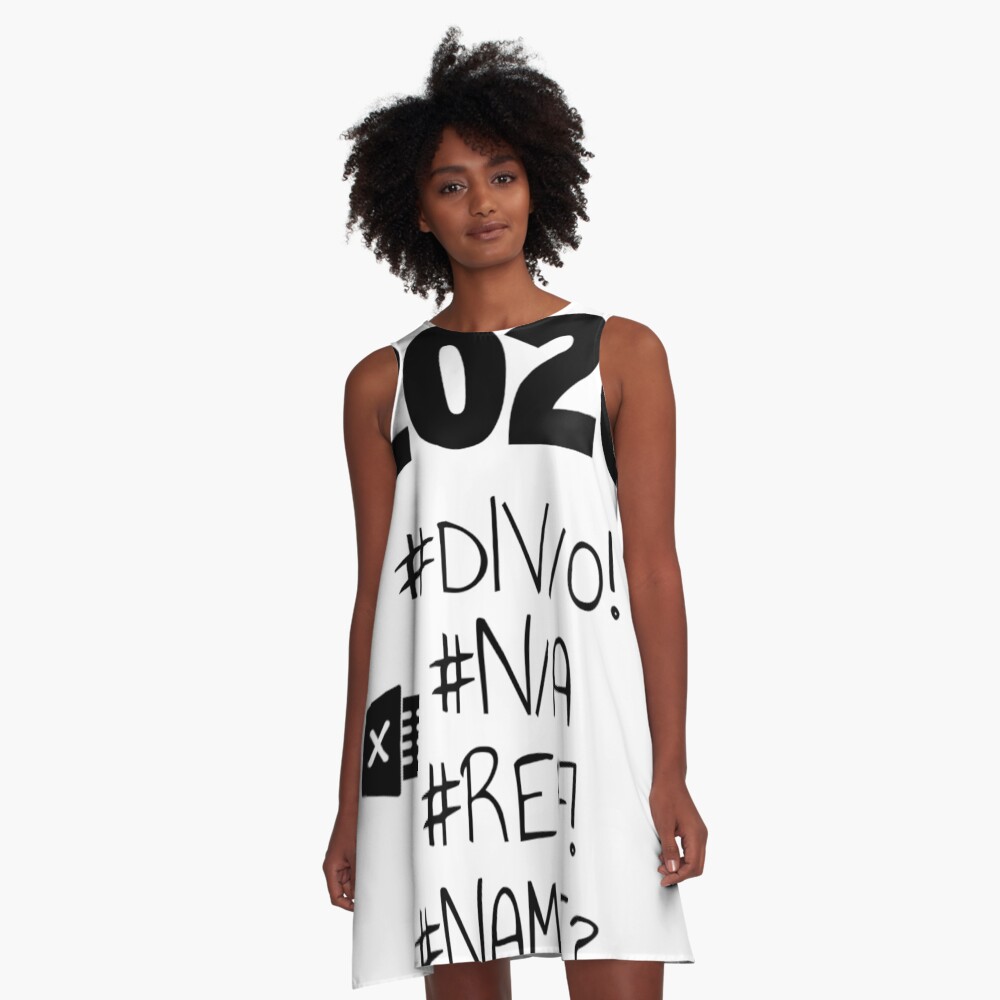Item preview, A-Line Dress designed and sold by AnalystCave.