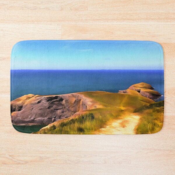 Item preview, Llangrannog Seaview (Painting) designed and sold by cmphotographs.