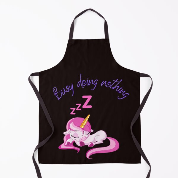 Item preview, Busy doing nothing Unicorn designed and sold by FunTee's.