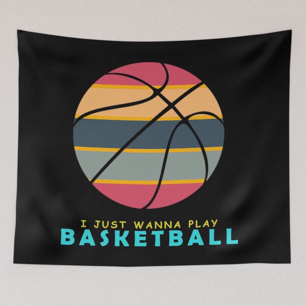 Item preview,  I Just Wanna Play Basketball 2021 Best Selling v2 designed and sold by DesigonDesigner.