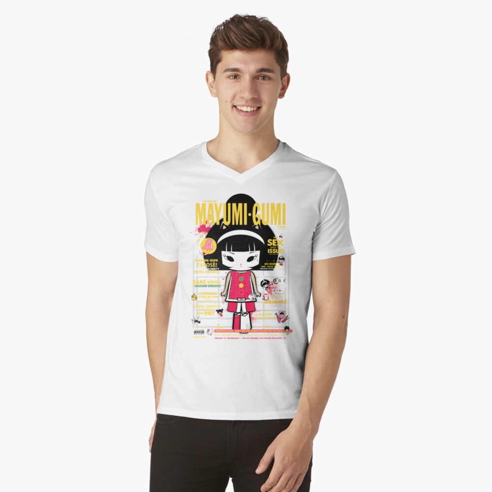 Item preview, V-Neck T-Shirt designed and sold by popsho.