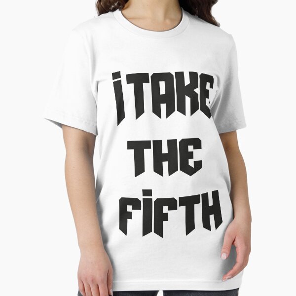 Item preview, I take the fifth T-shirt, constitutional right designed and sold by siimpple.