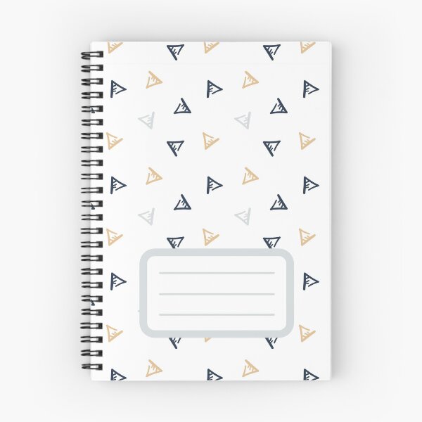 Item preview, Hand Drawn Doodle Pattern Spiral Book with Name Slip (Hand Drawn Doodle Pattern Spiral Notebook with Name Slip) designed and sold by Mushrankhan.