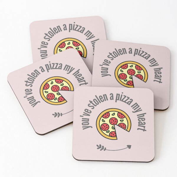 Item preview, You've Stolen a Pizza My Heart, You've Stolen a piece of My Heart Pun designed and sold by GoodMoodFood.