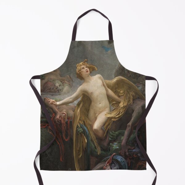 Item preview, Angel and Demons vintage art designed and sold by Vintage Designs +.