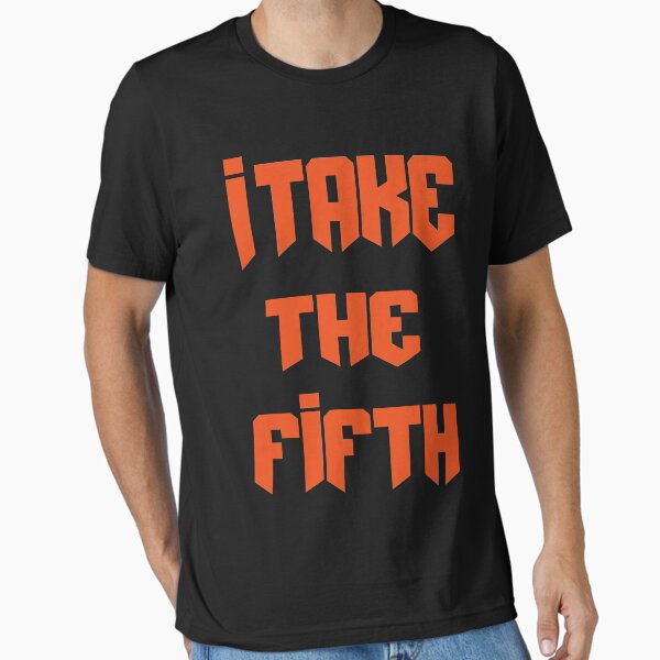 Item preview, I take the fifth T-shirt, constitutional right designed and sold by siimpple.