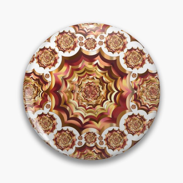 Item preview, Mandala Hypno Pattern white designed and sold by Hypnotees.