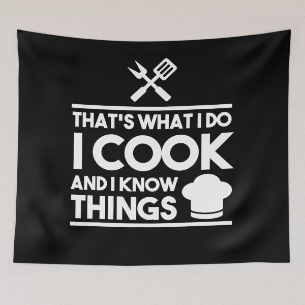 Item preview, Cook Lover Thats What I Do I Cook And I Know Things Gift designed and sold by SusanneVogler.