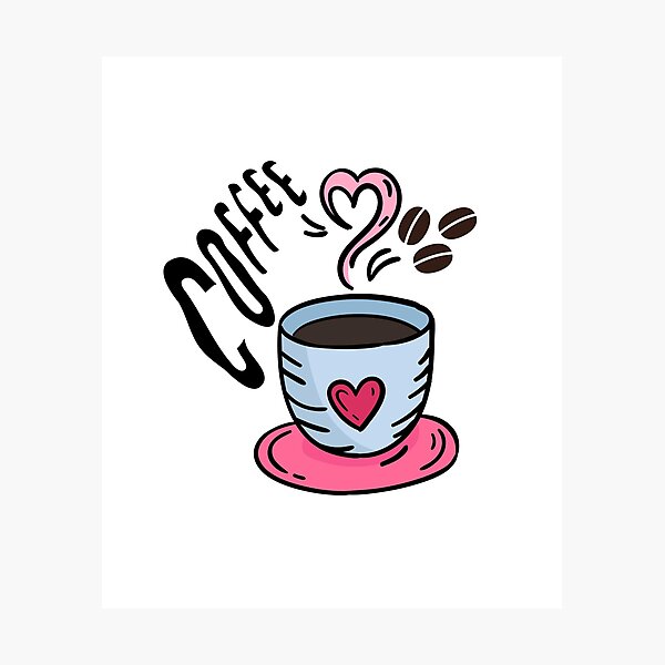Item preview, Coffee my valentine designed and sold by Freeshstyle.