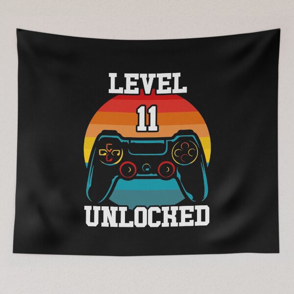 Item preview, Level 11 unlocked funny illustration gift  designed and sold by KO-Design.