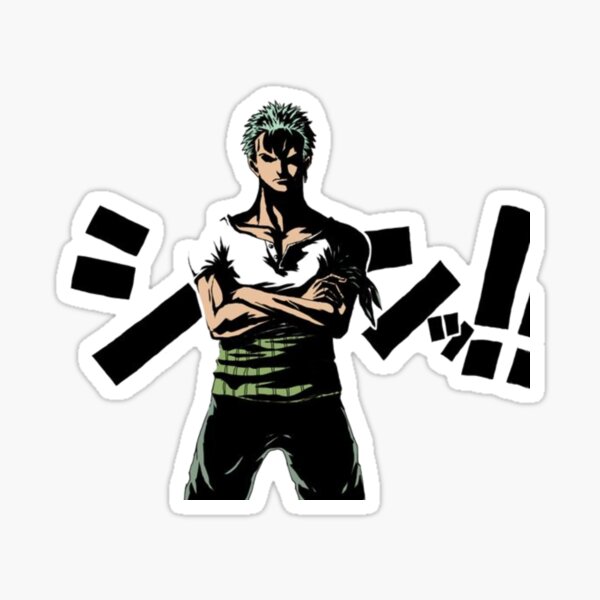 Zoro Enma Stickers | Redbubble