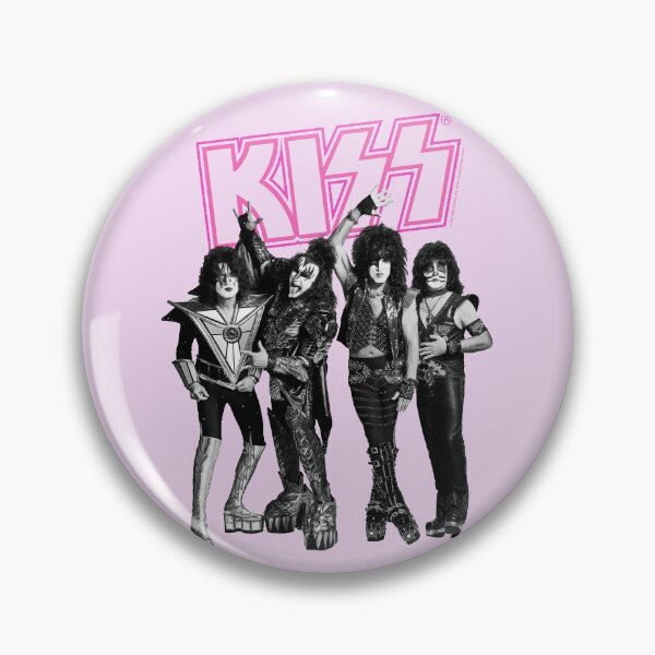 Item preview, KISS Band Fan Art Pink designed and sold by lucybrownlane.