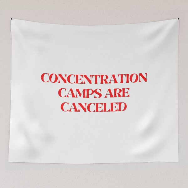 Item preview, Concentration camps are cancelled designed and sold by not4fantasy.