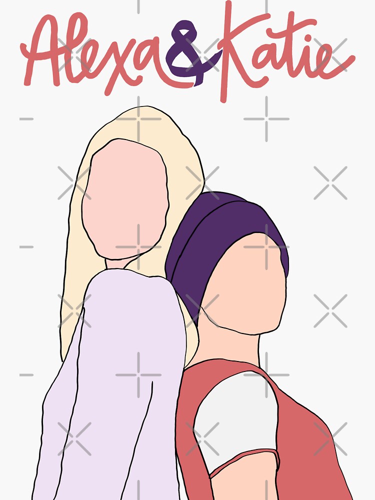 Alexa And Katie Sticker By Salmas Stickers Redbubble 