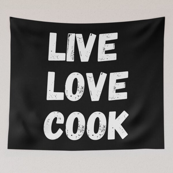Item preview, Cooker Funny Gift Live Love Cook designed and sold by SusanneVogler.