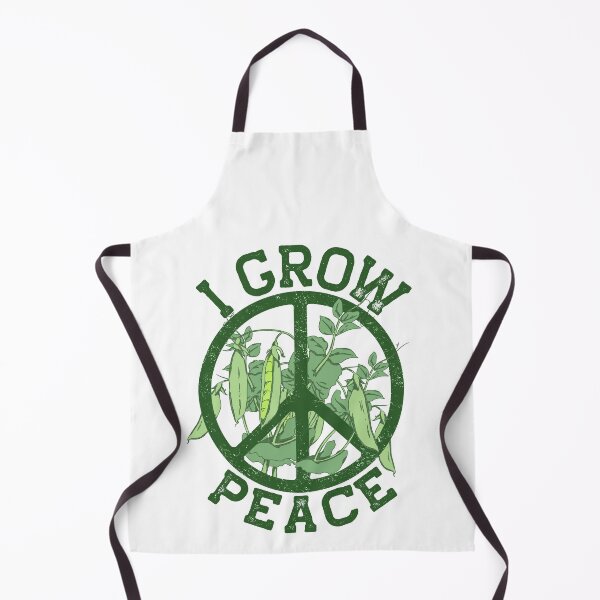 Item preview, I grow peas peace funny saying gift designed and sold by LuminOrb.
