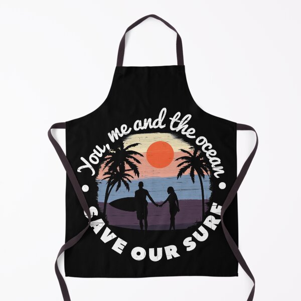 Item preview, Save Our Surf - Retro Vintage Brushed Sunset designed and sold by JordanHolmes.