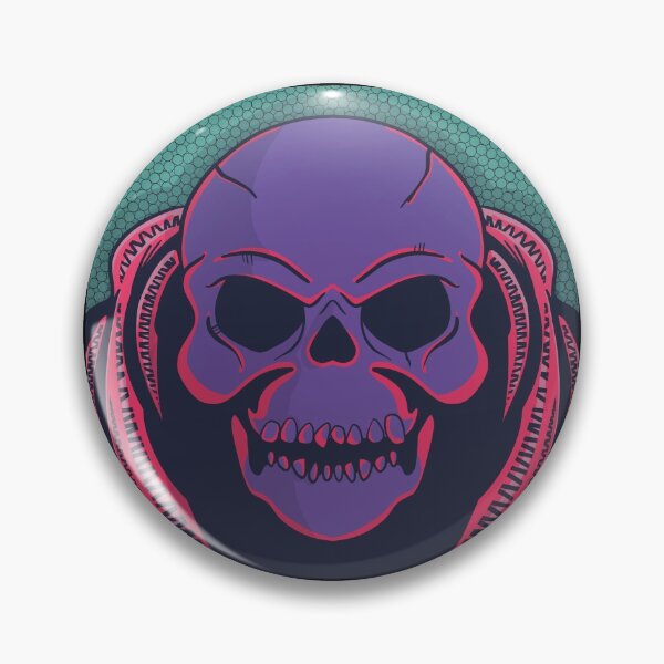 Item preview, Vaporwave Popart Skull designed and sold by flamingkitties.