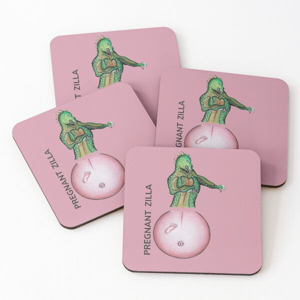 Artikelvorschau, PREGNANT ZILLA by FrankenDuo twilight pink entworfen und verkauft von FrankenDuo.