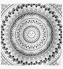 Póster Kitty Cat Mandala