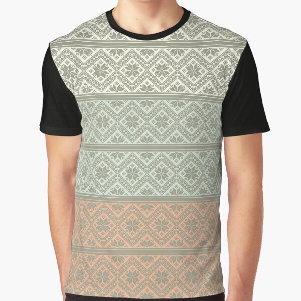 Classical Pattern Graphic T-Shirt
