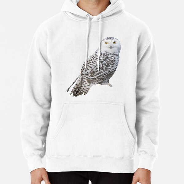 White shop owl hoodie