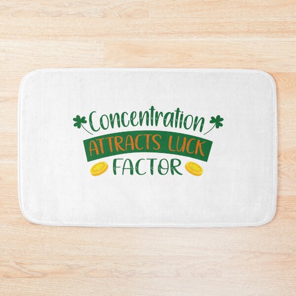 Item preview, Concentration attracts luck factor. designed and sold by bdmart33.