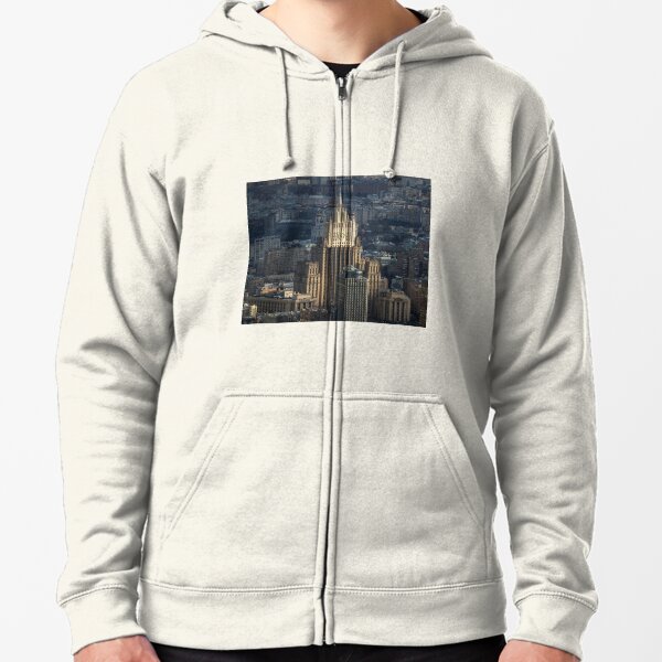 Russian Foreign Ministry, Ministry of Foreign Affairs of the Russian Federation Zipped Hoodie