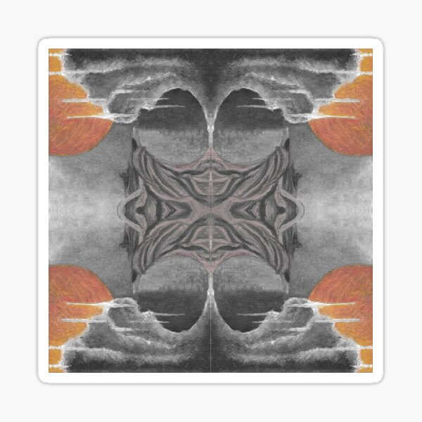 Four Sides To A Vortex Sticker