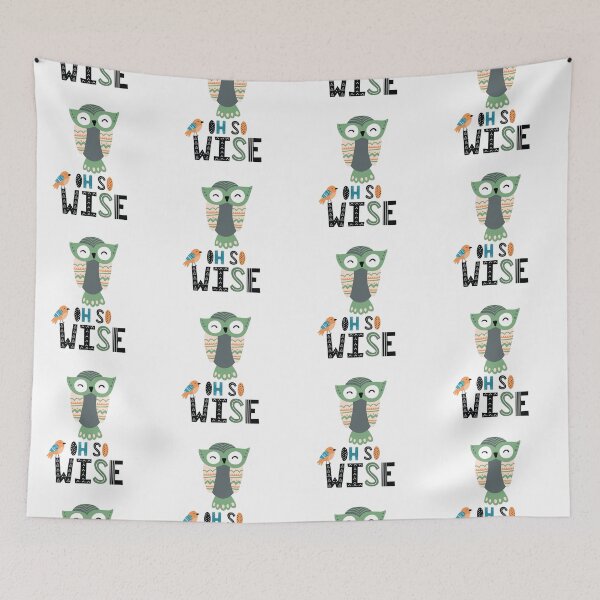 Item preview, Oh So Wise Cute Tribal Owl designed and sold by AGDStudio.