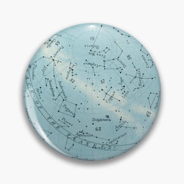 Item preview,  Star map August Midnight designed and sold by Salocin.
