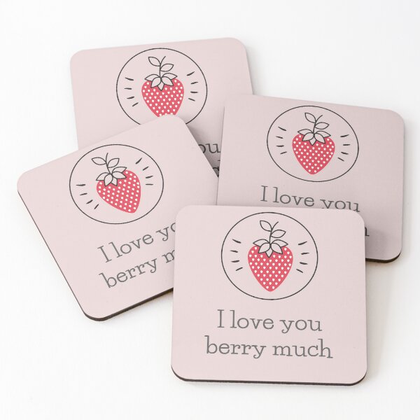 Item preview, I Love you Berry Much designed and sold by GoodMoodFood.