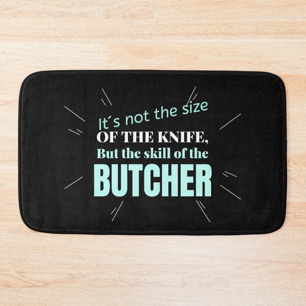 Item preview, It´s Not The Size Of The Knives, Butcher designed and sold by ApparelByGriph.
