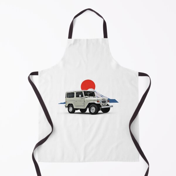 Item preview, FJ40 Landcruiser Fuji JDM Japan Print designed and sold by Auto-Prints.