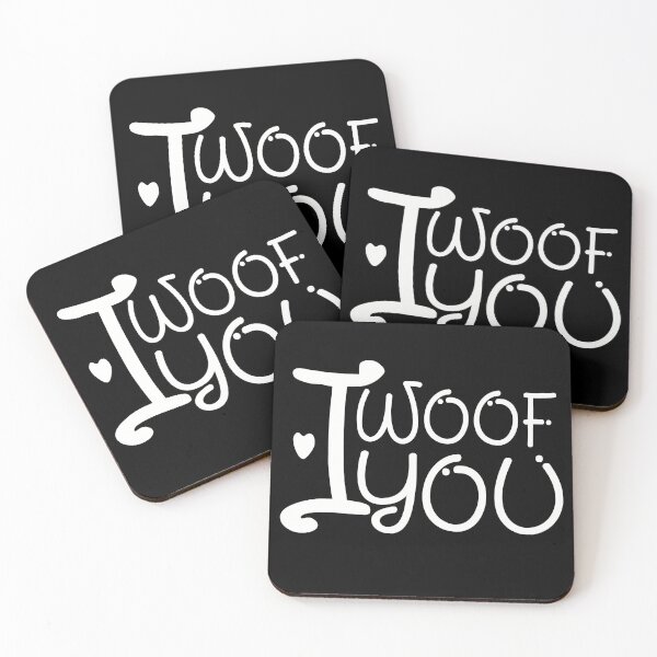 Item preview, I woof you designed and sold by artsomenautte.