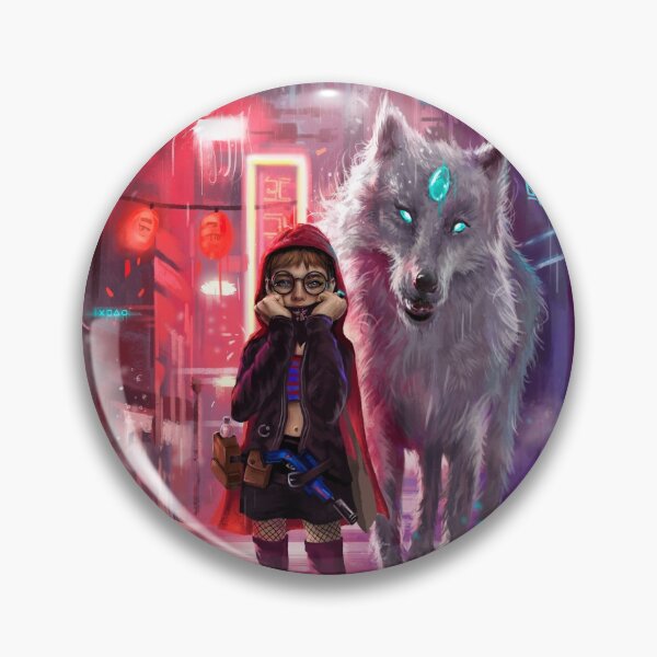 Item preview, Streed Kid & Three-Eyed Wolf Cyberpunk designed and sold by GeorgeArtman.