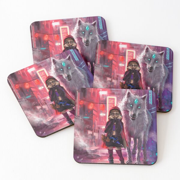 Item preview, Streed Kid & Three-Eyed Wolf Cyberpunk designed and sold by GeorgeArtman.