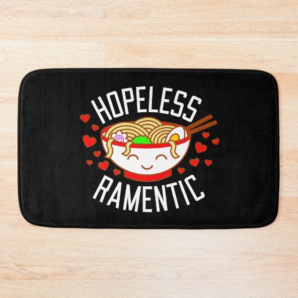 Item preview, Hopeless Ramentic - Funny Kawaii Ramen Noodles Valentine designed and sold by bonmotto.