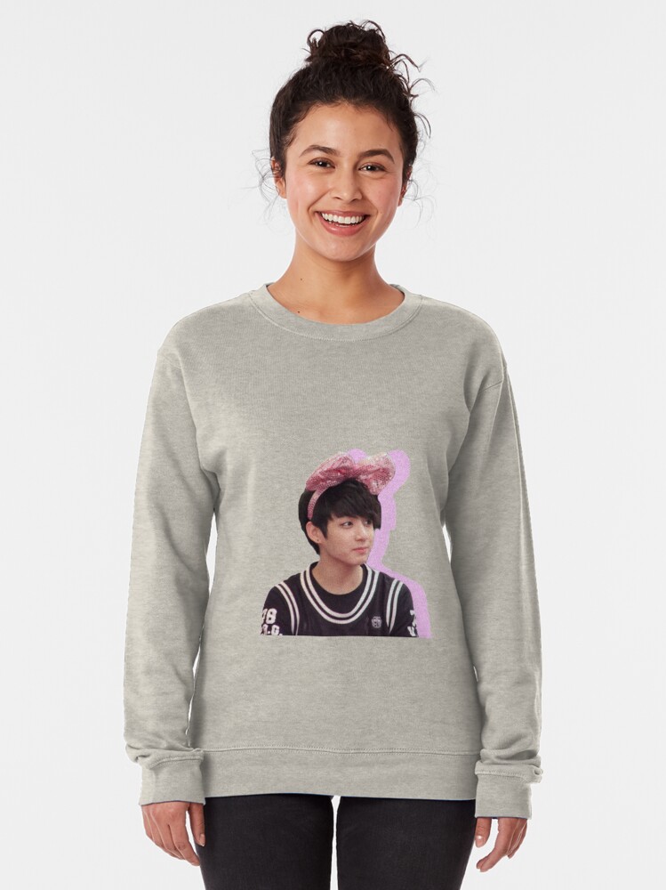 jungkook pink sweater